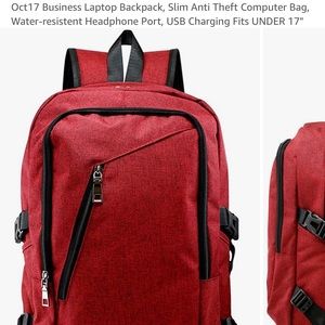 Oct17 Business Laptop Backpack